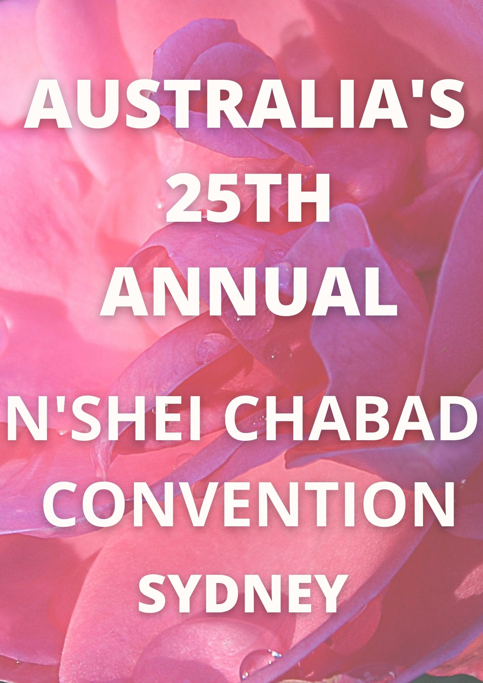 25th Annual Nshei Chabad Convention Sydney 2020